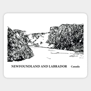 Newfoundland and Labrador Canada Magnet